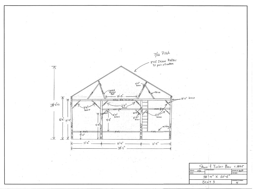 Stone & Timber Half Closed Forebay Barn - My Store