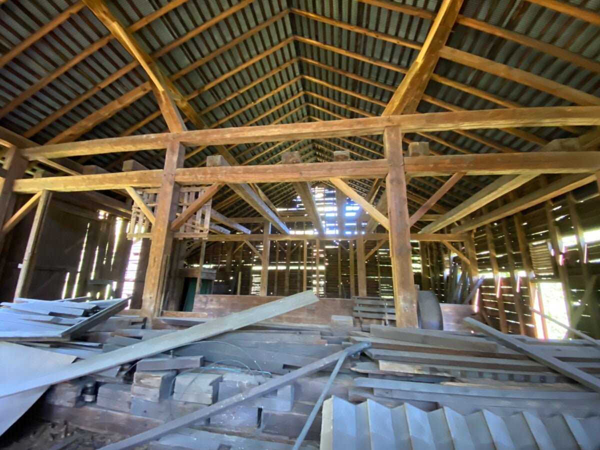 Half Closed Fore Bay Barn with front Ells - My Store