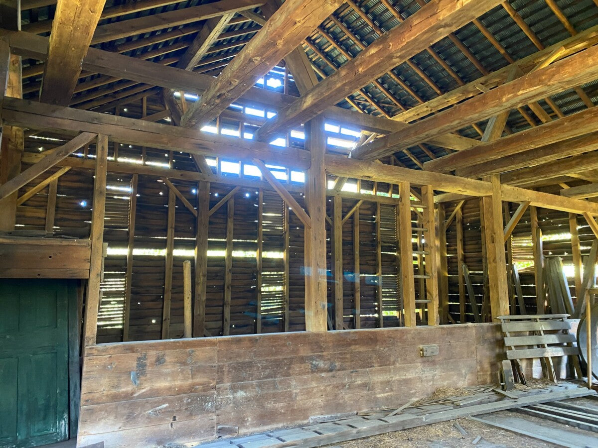 Half Closed Fore Bay Barn with front Ells - My Store