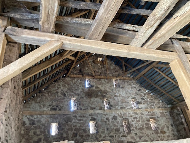 Pre Civil War Stone and Timber barn - My Store