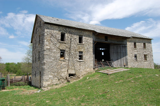 Stone & Timber Half Closed Forebay Barn - My Store